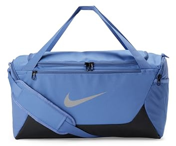 NIKE Unisex Brasilia S - X 40L Duffel, Indigo Storm/Black/Reflect SIL