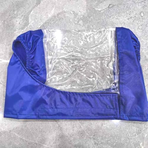 Mobility Scooter Control Panel Cover, Universal Tiller Cover Mobility Scooter Rain Cover Waterproof Console Cover Protective Clear Panel Cover for Elderly Mobility Scooter Electric Wheelchair