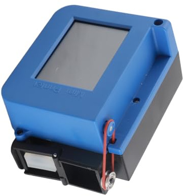 Fyearfly Impresora de inyección de tinta portátil HJP-600 con dispositivo de codificación ajustable de 600 ppp para etiquetado portátil de negocios en plástico, metal y cajas | Soporta TXT, XLS e
