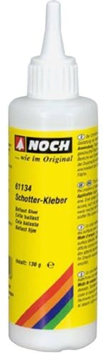 NOCH® Schotter-Kleber, für Modellbau Gleiskleber, 130 g für alle Spurweiten G, 1, 0, H0, TT, N, Z