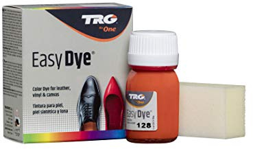 TRG The One Easy Dye, Farbe zur Wiederherstellung der Lederschuhfarbe, Orange (128 Orange), 25 ml