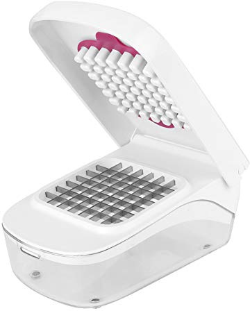Fdit Vegetable Chopper Dicer Mandoline Slicer Slicer Dicer Para Frutas Verduras Chopper de cebolla con contenedor Cortador de cebolla profesional Dicer de verduras Chopper de alimentos para ensalada