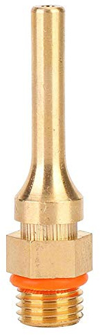 Hot Glue Gun Nozzle, Glue Sticks Long Nozzle, Hot Glue Gun Nozzle Copper Tip Replacement Tool Accessories Hot Melt Glue Gun Tool Accessory(50mm)