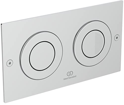 Ideal Standard R0134MY Septa Pro Plaque de Commande pour rinçage, Chrome