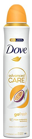 Dove Advanced Care Go Fresh Passion Fruit & Lemongrass Scent Anti-Perspirant Aerosol 200 ml