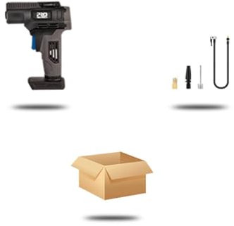 Kit de martillo neumático 8 en 1 destornillador inalámbrico taladro taladro taladro de impacto llavero angulo molinillo circular sierra jig sierra aire inflador de aire batería de litio, Peso ligero(