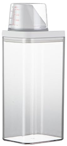 Contenitore per cialde per bucato, dispenser per ammorbidente, dispenser per detersivo per bucato, a prova di perdite, coperchio dosatore, per organizzare e conservare ammorbidente