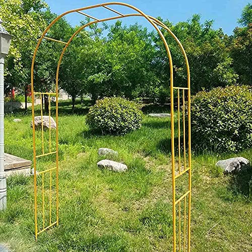 Enrejado de hierro forjado para plantas trepadoras, color negro y blanco, 150 cm, soporte para flores al aire libre para rosales, decoración de césped
