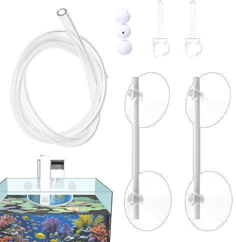 Aquarium Plant Corral – Floating Divider Ring, Aquatic Barrier | Tank Isolation Rings, Water Surfaces Organizer, Frree-Floating Ring Frame, Ideal Divider for Betta Shrimp Tanks