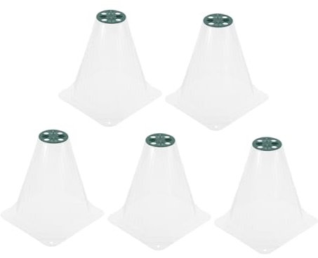 POPETPOP 5pièces Housse De Reusable pour Plantes Cloche De Jardin avec Ventilation pour Plantes Extérieur Gel Et Températures Stables