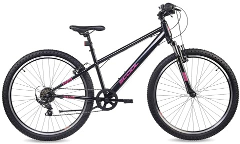 S’COOL Kinderfahrrad 20, 24, 26 Zoll, 6-Gang Kettenschaltung, Xroc, Körpergröße 115–165 cm, 6–14 Jahre, Gelände & Freizeit, für Jungen & Mädchen