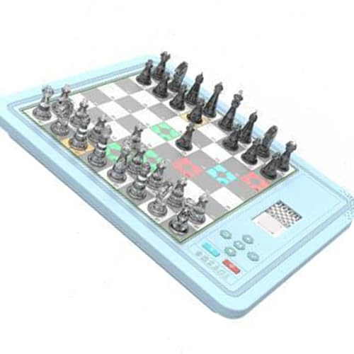 Acouto SET ELETTRONICO SET CON AVPASTER 3 Modalità di Gioco Game di Scacchi a Scacchi Al Computer Magnetico Portatile per Bambini per Adulti Principianti Impostare le Tue abilità T Electronic Chess