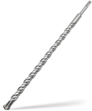 SDS Plus Bohrer 16 x 400mm,Professionell Betonbohrer mit 4 Hartmetall Schneiden,Hammerbohrer Für Stein,Beton,Ziegelmauer & Stahlbeton​