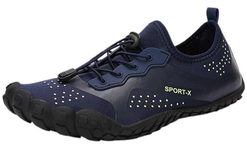 Vattenskor herr barfota snabbtorkande vattenskor andningsbara promenadsneakers sommar aquasko hållbar lätt halkfri strandsko för utomhus simning surfing yoga promenader dykning