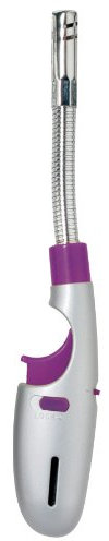 Allume gaz flexible/briquet rechargeable violet