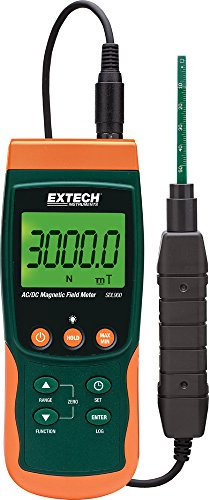 Extech AC/DC Magnetfeld-Messgerät und Datenlogger, 1 Stück, SDL900 | AC/DC Magnetfelder in Gauss und mT, Auflösung 0,01mT/0,1G, ATC, SD-Karten-Logging, Abtastung 1-3600s