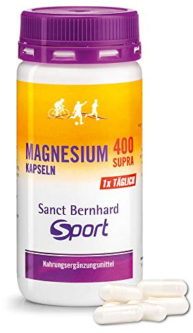 Sanct Bernhard Sport Magnesium-400-supra-Kapseln 120 Kapseln