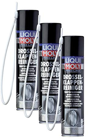 3x LIQUI MOLY 5111 Pro-Line Drosselklappen-Reiniger für Benzin Motoren 400ml