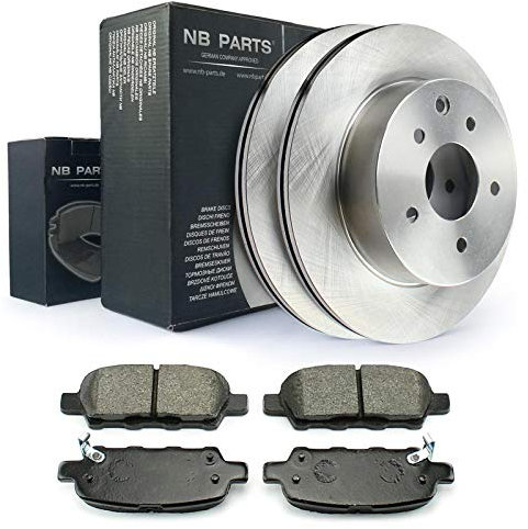 NB Parts Germany 10040467 - Kit Freni Posteriori, Dischi Freno Ø292, Aerazione + Pastiglie Freno