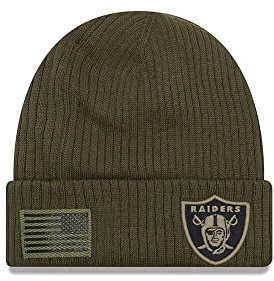 New Era Salute to Service Wintermütze - Las Vegas Raiders