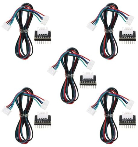 Walfront 5PCS 3D Drucker Zubehör Schrittmotortreiber MKS CD Stromerweiterungskarte zum Ändern des 42 Schrittmotors auf 57 oder 86 Motor