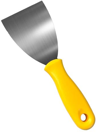 Herramienta de pelado de papel tapiz de 3 pulgadas | Rascador de papel pintado afilado | Rascador de bricolaje | Rascador resistente | Pelacables | Mango de 21 cm (L) con hoja de 8 cm