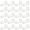 Ruidee 30 Pezzi Muro Gancio di Plastic Ganci 39mm Ganci per Appendi Quadri Appendiabiti Cornice Ganci da Parete Antitraccia Ganci per Chiodi Invisibili Ganci per Appendere Foto Specchi(SLG/39MM)