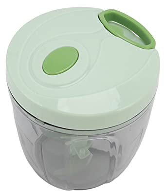MOUMOUTEN Hachoir à Viande Et Hachoir à Légumes Manuel, Mini Mélangeur De Légumes Et Hachoir à Ail, Hachoir à Légumes Multifonction Et Hachoir à Viande Portatif, Matériau De Qualité Alimentaire, Fonct