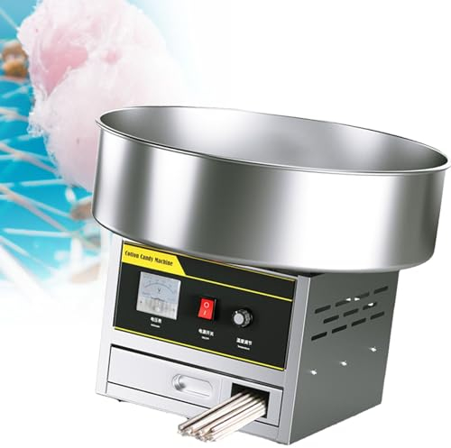 SACLMD Máquina Comercial de algodón de azúcar,Fabricante Profesional de algodón de azúcar,Máquina Profesional de algodón de azúcar,Fabricantes eléctricos de algodón de azúcar,Silver-110V