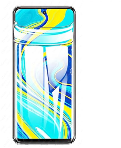 Películas de Hidrogel para Xiaomi Redmi Note 9S /9 Pro /9 Pro Max (6.67) | 3 Piezas TPU Protectores de Pantalla Película,HD transparente film protectora,Alta sensibilidad