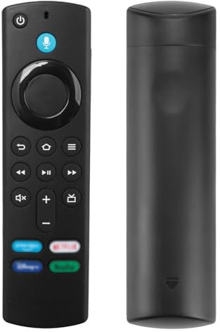 Vidacharmy 3rd Gen Vocale Telecomando per Smart Stick TV, L5B83G Telecomando Vocale Sostitutivo, Compatibile con Smart Stick 4k, Lite, 4K Max, Smart Stick Smart TV 2nd e 3rd Gen
