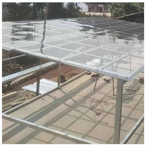 Transparente Acrylplatte für Dächer und Carports, 1 mm Isolierung, anpassbare Größe, strapazierfähiges Polycarbonat-Material, 0,6 x 15 m