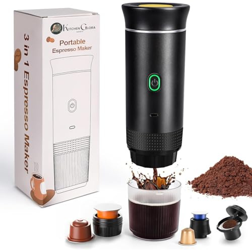 AEX Portable Espresso Machine - USB-C Self-Heating Coffee Maker For Camping