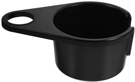ABOOFAN Posavasos portavasos de Cafe Giratorio café Soporte para Botellas al Lado de la Mesa portavasos Debajo de la Mesa portabotellas de Mesa Abdominales Black