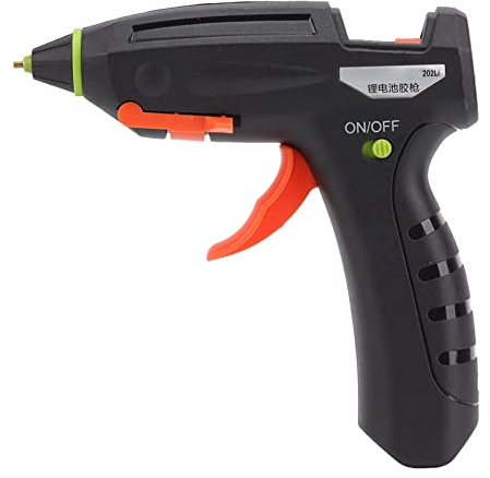 Vistreck Mini Pistolet à Colle Chaude sans Fil avec Chargement USB – Léger, Dissolution Rapide de la Colle, Caractéristiques de sécurité et Conception Portable