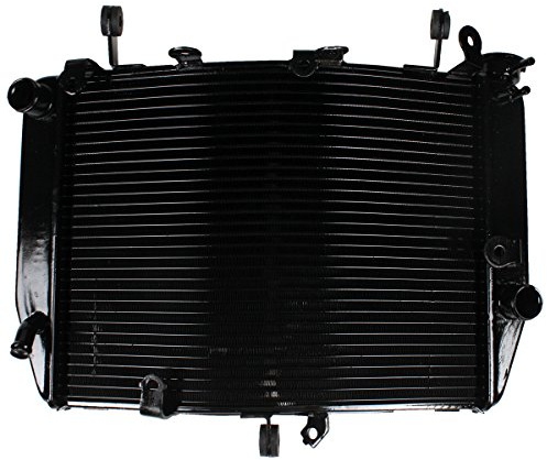 XMT-MOTOR Moto Radiatore Adatto per Yamaha YZF-R6 2003-2004