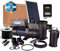 PlusEnergy Kit Depuradora de Piscina Solar 370W 2/4cv + 2 Paneles solares 280W y Accesorios