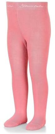 Sterntaler Strumpfhose uni - Baby und Kinder Strumpfhose mit hohem Baumwollanteil (90%) - hautsympathisch - bequeme Passform - pflegeleicht -Babykleidung ab Geburt - Größe 116, Farbe mattrosa