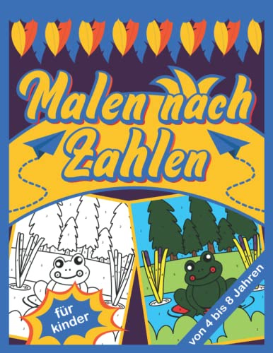 Malen nach Zahlen für Kinder von 4 bis 8 Jahren: Ein liebevoll gestaltetes Buch mit tollen Bildern zum Ausmalen, Dieses Buch ist perfekt für Kinder, ... und Mädchen, Preis Leistung ist sehr gut.