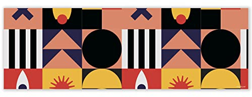 mubusi Tapis Vinyle du Sol Cuisine Salon - Différentes Tailles - (Se Sent 60x180 cm)