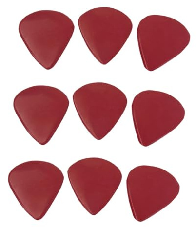 Toyvian 9stücke Teiliges Naturstein-gitarren-picks Leicht Und Langlebig Für Akustik Gitarre Perfektes Zubehör Für Gitarristen Und Sammler