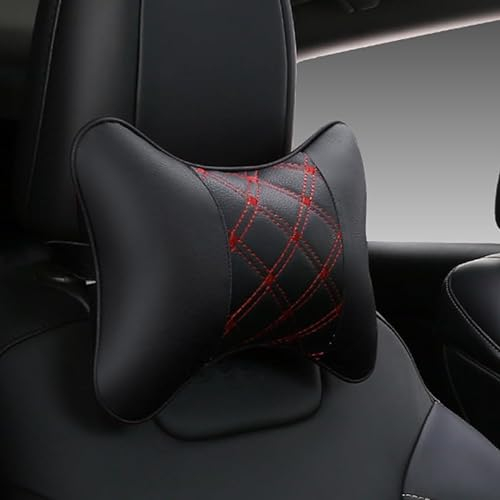 BAUFAS 2 StüCke Auto KopfstüTze NackenstüTze, Für BMW X3 E83 F25 F97 G01 20i 20d 30i 30d 30e Auto-nackenkissen,Nackenstütze Kissen,Bequemes/Atmungsaktives,C