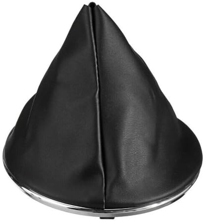 Bohaner Car Gear Stick Shift Boot Dust Cover Car Gear Shift Knob Boot Dust Cover Gear Stick Shift Shifter Cover Boot 50293173 50295075 50295325 55344016 for Fiat 500C 2007-2015