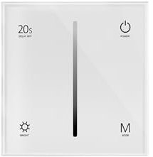Dimmer Driver dimmerabile a bassa tensione 1-10V Dimmer 0-10V con telecomando Dimmer touch dimmerabile da pannello a parete T18(T18 Clear Only)