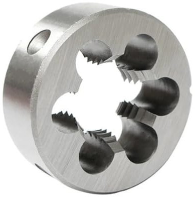 Filiera metrica destra da 1 pz da M23 a M34, utensili manuali for macchine for maschiatura di filettatura esterna, filiera for filettatura metrica rotonda(M24x2.0)