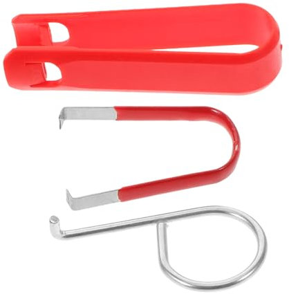 SOLUSTRE Radmuttern Abzieher 3 Stück Metall Nylon Clips Radkappen Entferner Werkzeug Autozubehör Für Vielfältige Fahrzeuge Outdoor