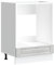 Tomostar Oven Cabinet, Kitchen Base Cabinet Porto Concrete Grey Engineered Wood