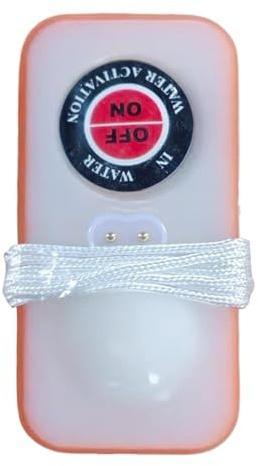 Qutalmi Luce stroboscopica a LED di, Giubbotto di Salvataggio Luce stroboscopica per Barche - Strobo di Sicurezza per Giubbotti di Salvataggio attivato dall'acqua - per la Sicurezza Leggera,