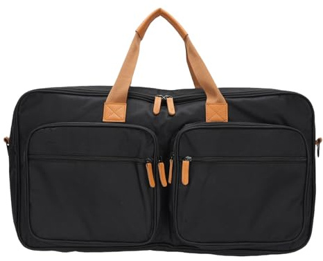 Qudinip Bolsa de Controlador DJ, Estuche de Transporte 22x7x11.5in con Relleno de Espuma y Correa para el Hombro, para DDJ FLX4 SB3 SB2 400 RB DJ Controladores