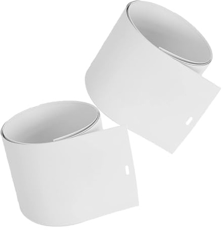 VICASKY 2Pcs Vertical Blind Slats Replacement Parts for Windows and Doors PVC Vertical Slats for Broken Blinds Repair Easy to Install Curtain Accessories